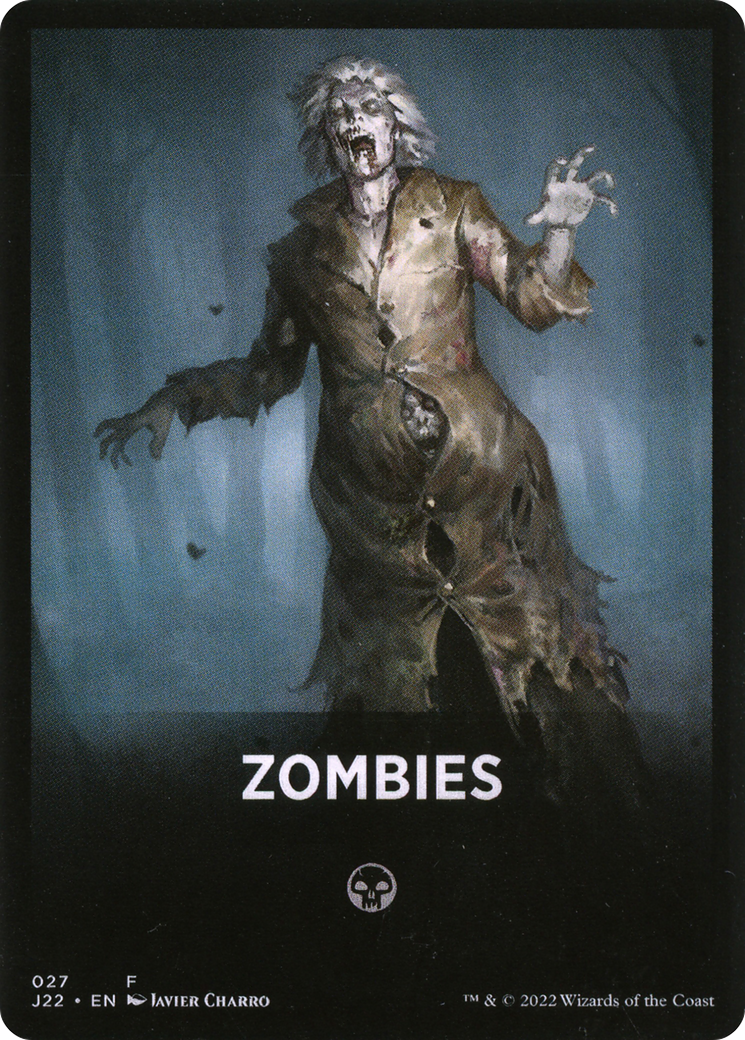 Zombies (FJ22-027) - Jumpstart 2022 Front Cards - Premium MTG Single from Wizards of the Coast - Just $0! Shop now at Game Crave Tournament Store