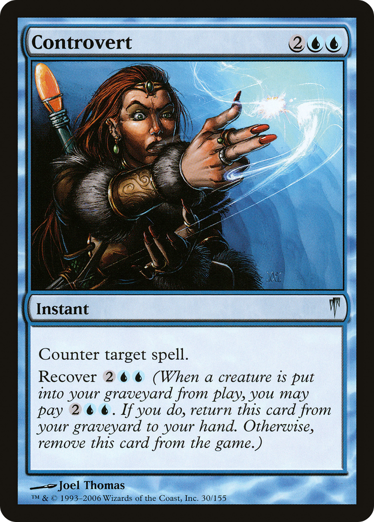 Controvert (CSP-030) - Coldsnap - Premium MTG Single from Wizards of the Coast - Just $0.25! Shop now at Game Crave Tournament Store