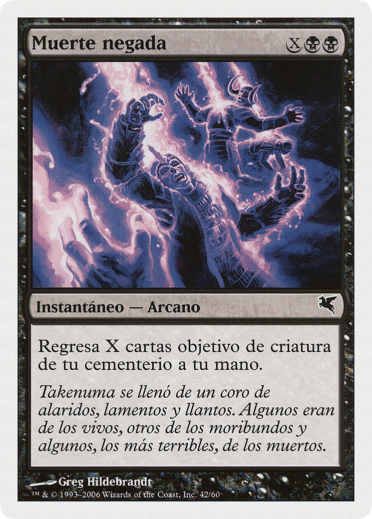 Death Denied (PSAL-F42) - Salvat 2005 - Premium MTG Single from Wizards of the Coast - Just $0! Shop now at Game Crave Tournament Store