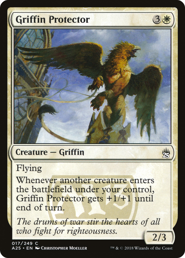 Griffin Protector (A25-017) - Masters 25 - Premium MTG Single from Wizards of the Coast - Just $0.08! Shop now at Game Crave Tournament Store