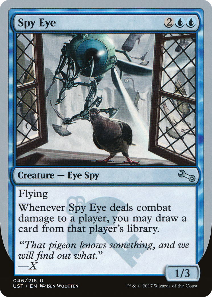 Spy Eye (UST-046) - Unstable Foil - Premium MTG Single from Wizards of the Coast - Just $0.08! Shop now at Game Crave Tournament Store