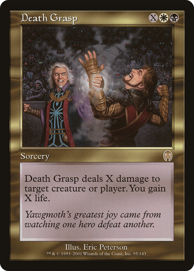 Death Grasp (APC-095) - Apocalypse Foil - Premium MTG Single from Wizards of the Coast - Just $9.14! Shop now at Game Crave Tournament Store