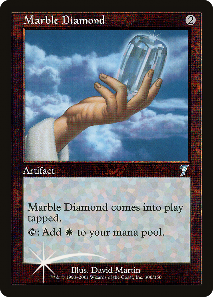 Marble Diamond (7ED-306★) - Seventh Edition Foil - Premium MTG Single from Wizards of the Coast - Just $13.64! Shop now at Game Crave Tournament Store