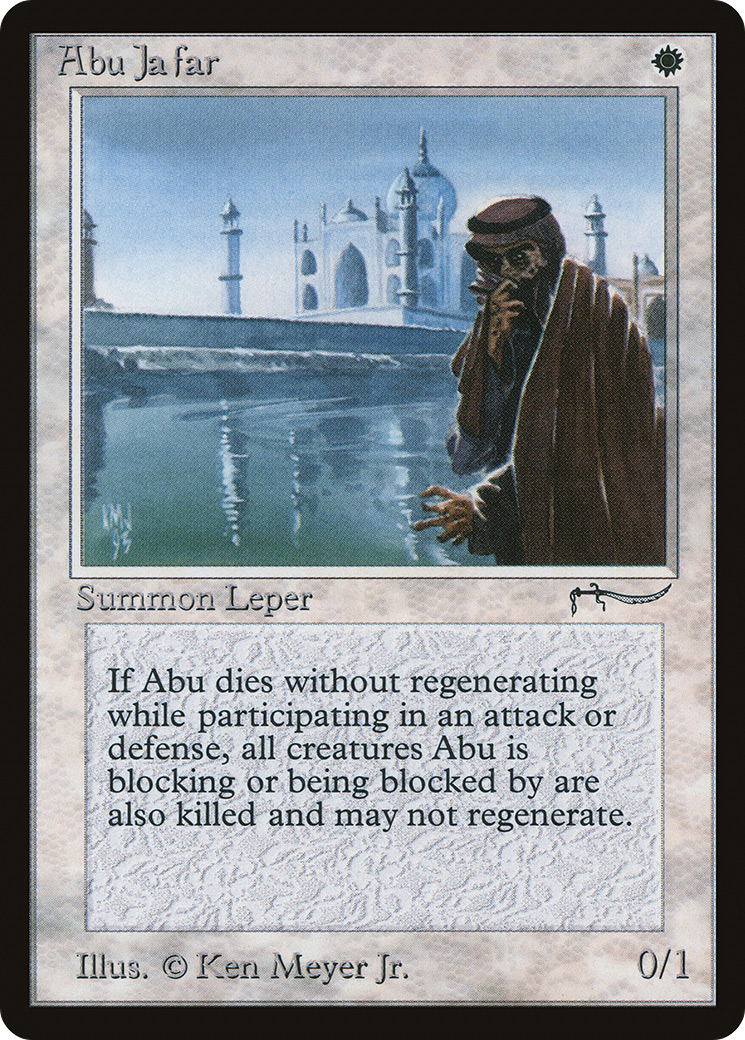 Abu Ja'far (ARN-001) - Arabian Nights - Premium MTG Single from Wizards of the Coast - Just $42.72! Shop now at Game Crave Tournament Store