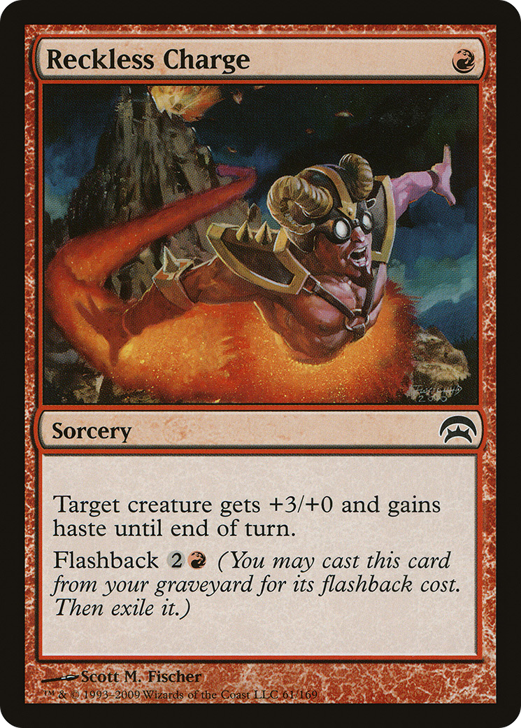 Reckless Charge (HOP-061) - Planechase - Premium MTG Single from Wizards of the Coast - Just $0.10! Shop now at Game Crave Tournament Store