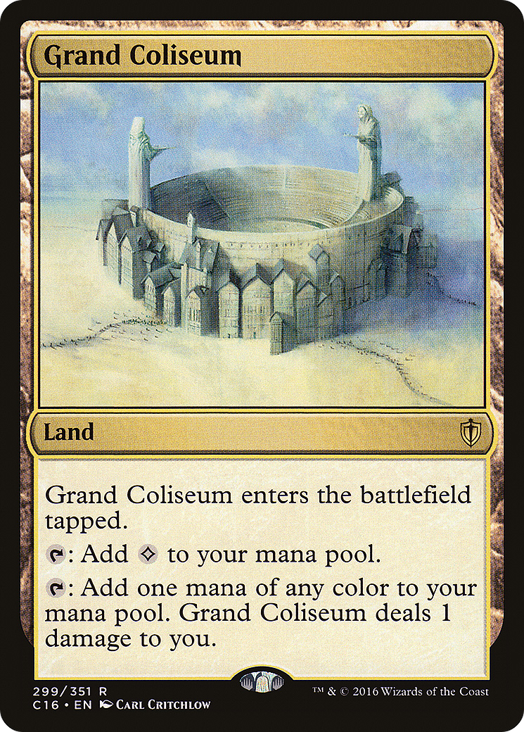 Grand Coliseum (C16-299) - Commander 2016 - Premium MTG Single from Wizards of the Coast - Just $1.86! Shop now at Game Crave Tournament Store
