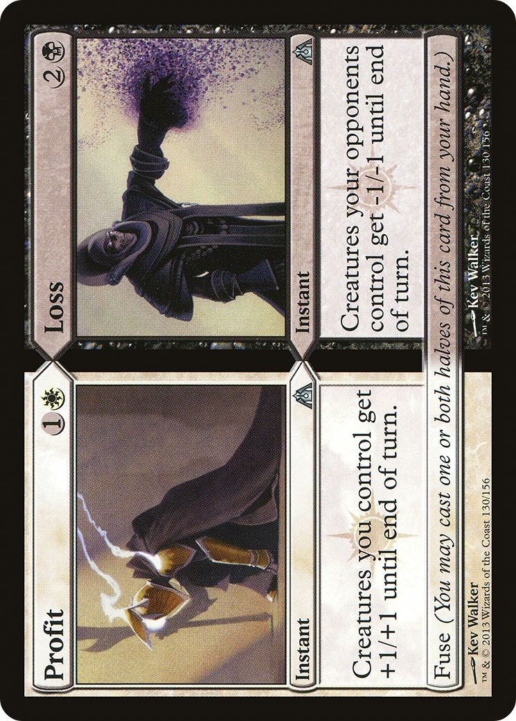 Profit // Loss (DGM-130) - Dragon's Maze - Premium MTG Single from Wizards of the Coast - Just $0.08! Shop now at Game Crave Tournament Store