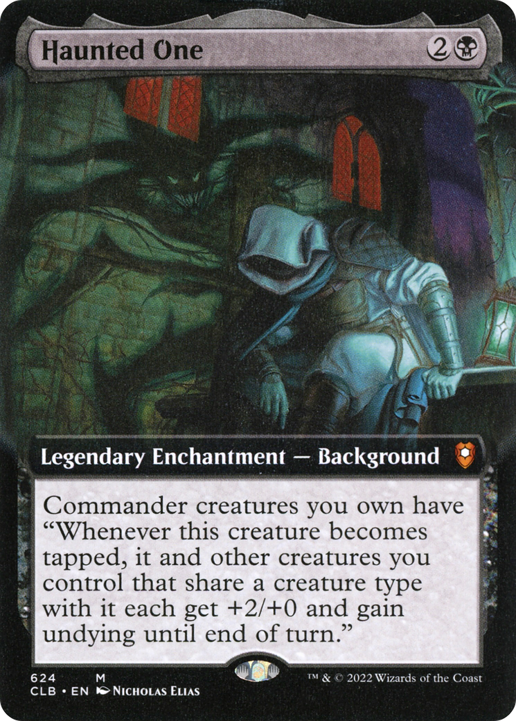 Haunted One (CLB-624) - Commander Legends: Battle for Baldur's Gate: (Extended Art) Foil - Premium MTG Single from Wizards of the Coast - Just $11.23! Shop now at Game Crave Tournament Store