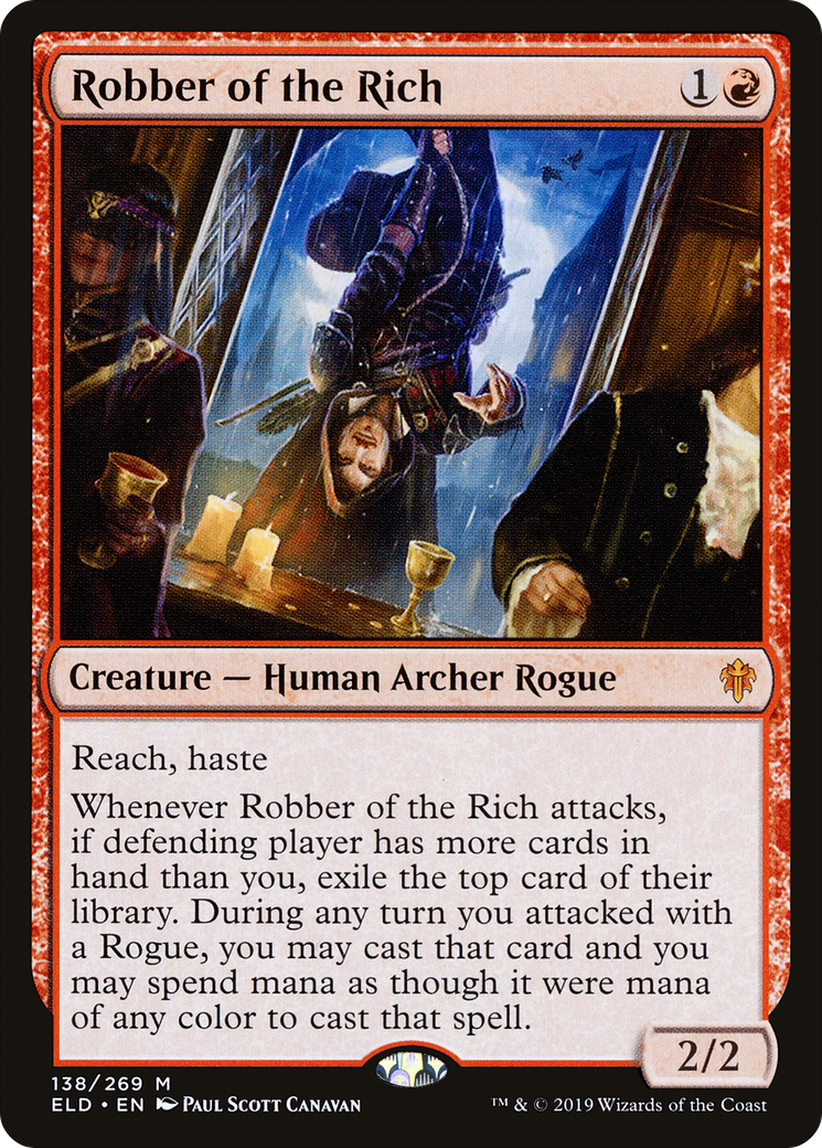 Robber of the Rich (ELD-138) - Throne of Eldraine - Premium MTG Single from Wizards of the Coast - Just $0.23! Shop now at Game Crave Tournament Store