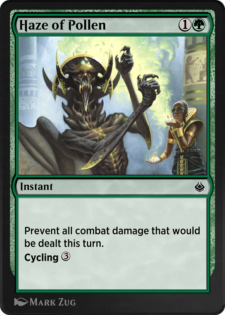 Haze of Pollen (AKR-193) - Amonkhet Remastered - Premium MTG Single from Wizards of the Coast - Just $0! Shop now at Game Crave Tournament Store