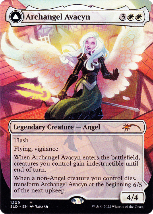 Archangel Avacyn // Avacyn, the Purifier (SLD-1209) - Secret Lair Drop - Premium MTG Single from Wizards of the Coast - Just $1.92! Shop now at Game Crave Tournament Store