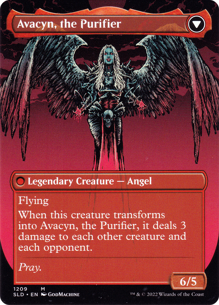 Archangel Avacyn // Avacyn, the Purifier (SLD-1209) - Secret Lair Drop - Premium MTG Single from Wizards of the Coast - Just $1.92! Shop now at Game Crave Tournament Store
