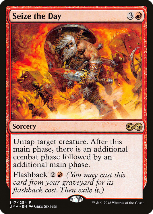 Seize the Day (UMA-147) - Ultimate Masters - Premium MTG Single from Wizards of the Coast - Just $9.21! Shop now at Game Crave Tournament Store