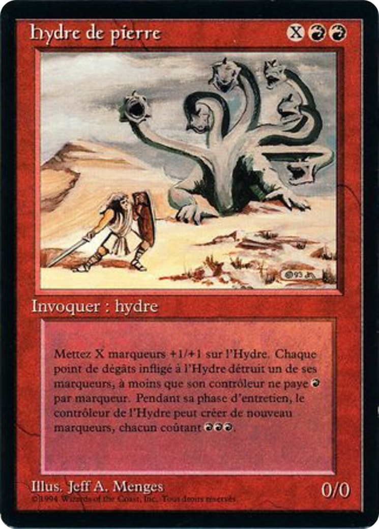 Rock Hydra (FBB-173) - Foreign Black Border - Premium MTG Single from Wizards of the Coast - Just $16! Shop now at Game Crave Tournament Store
