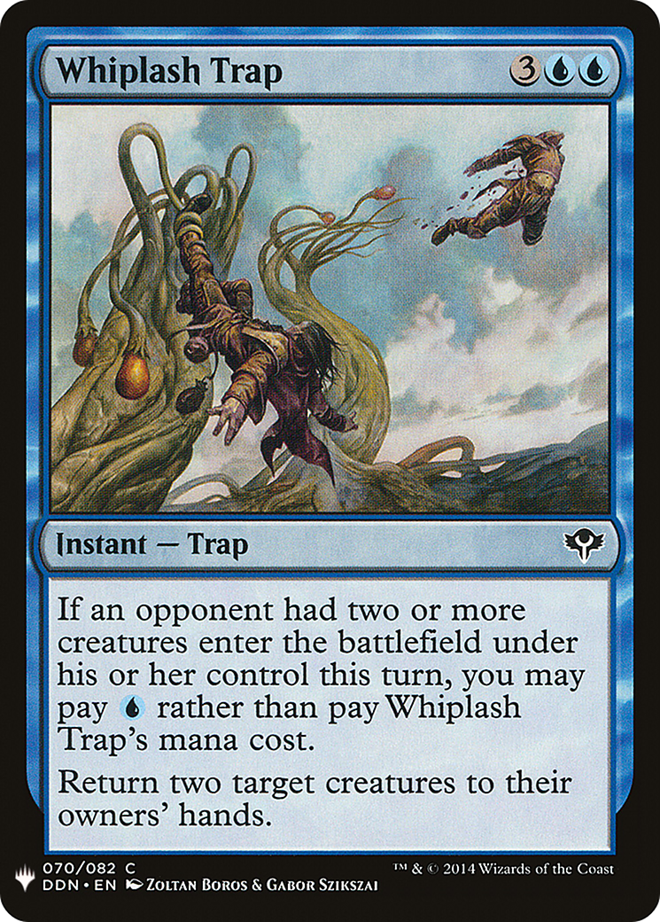Whiplash Trap (MB1-546) - Mystery Booster - Premium MTG Single from Wizards of the Coast - Just $0.25! Shop now at Game Crave Tournament Store
