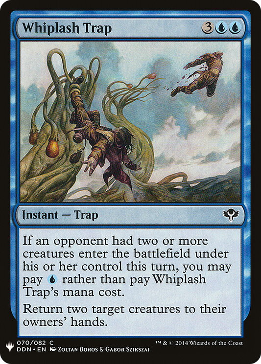 Whiplash Trap (MB1-546) - Mystery Booster - Premium MTG Single from Wizards of the Coast - Just $0.25! Shop now at Game Crave Tournament Store