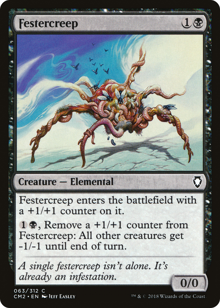Festercreep (CM2-063) - Commander Anthology Volume II - Premium MTG Single from Wizards of the Coast - Just $0.12! Shop now at Game Crave Tournament Store
