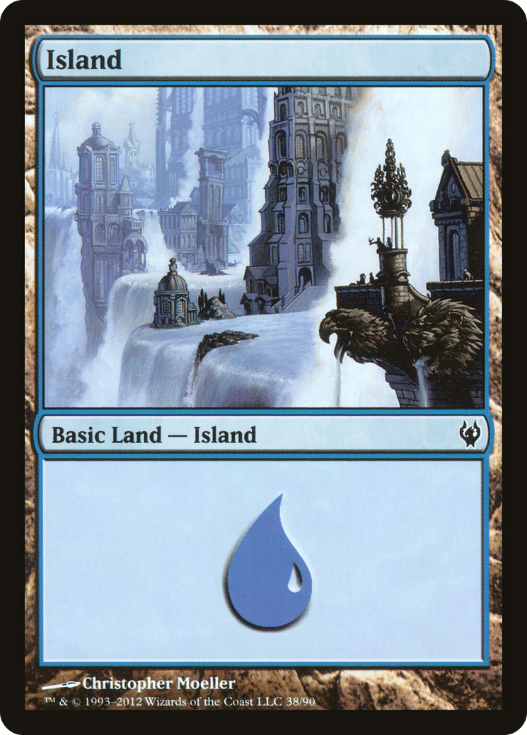 Island (DDJ-038) - Duel Decks: Izzet vs. Golgari - Premium MTG Single from Wizards of the Coast - Just $0.08! Shop now at Game Crave Tournament Store