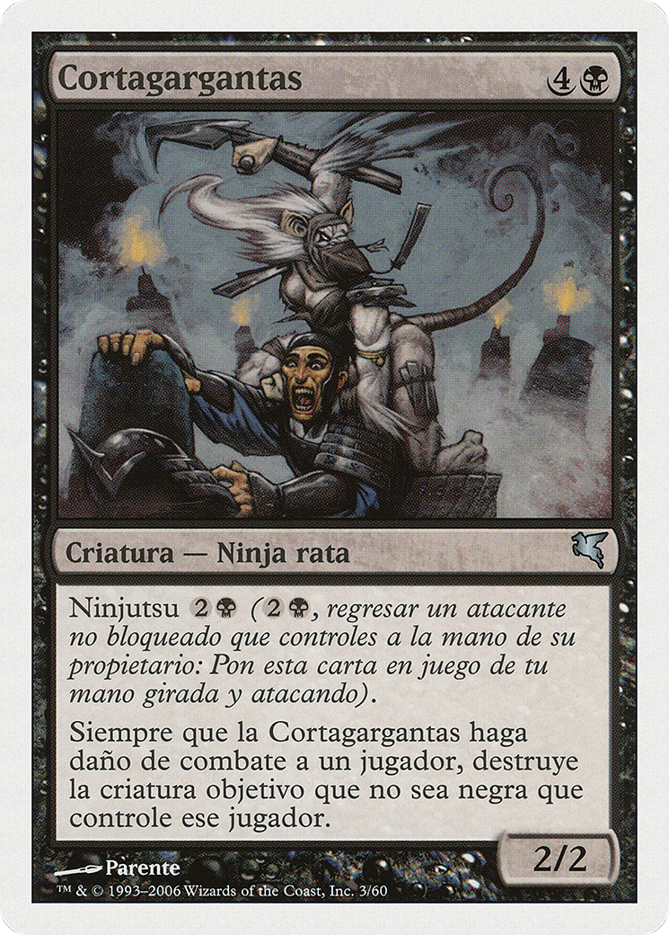 Throat Slitter (PSAL-0E3) - Salvat 2005 - Premium MTG Single from Wizards of the Coast - Just $0! Shop now at Game Crave Tournament Store