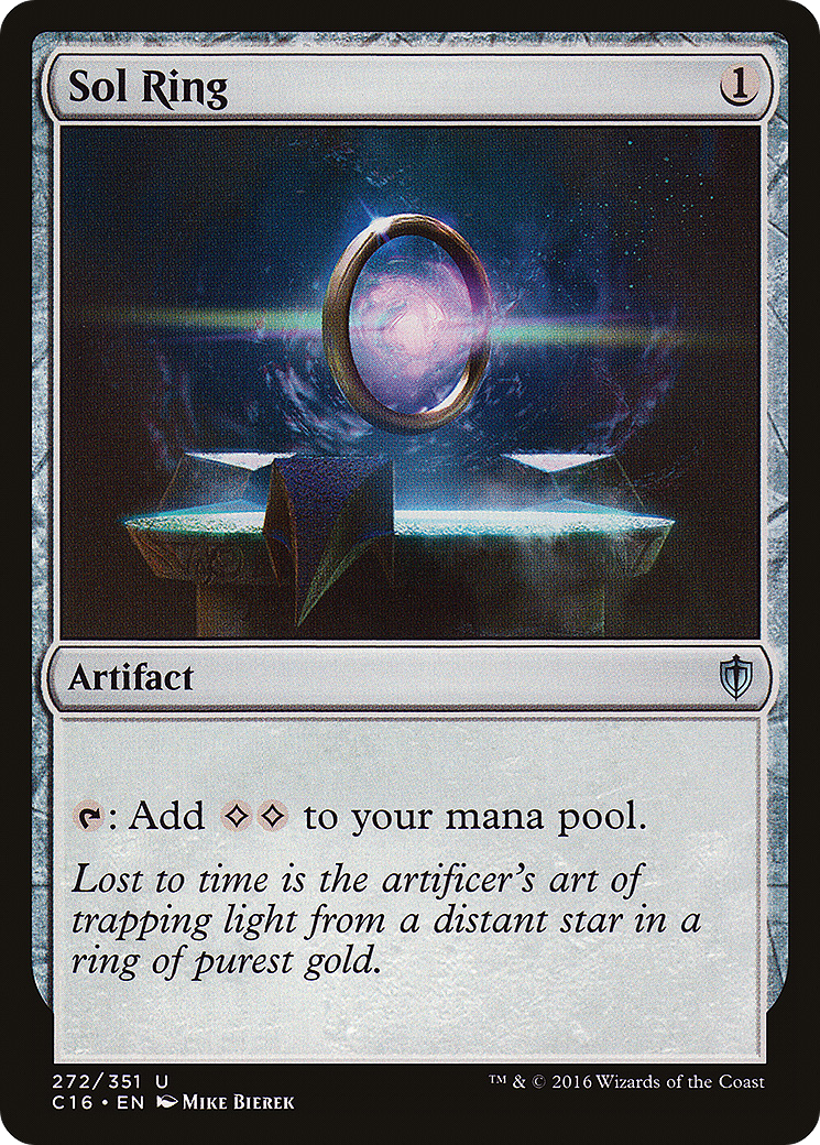 Sol Ring (C16-272) - Commander 2016 - Premium MTG Single from Wizards of the Coast - Just $0.33! Shop now at Game Crave Tournament Store