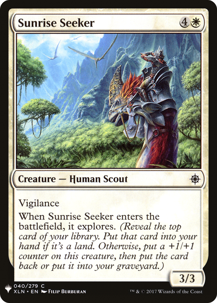 Sunrise Seeker (MB1-250) - Mystery Booster - Premium MTG Single from Wizards of the Coast - Just $0.08! Shop now at Game Crave Tournament Store