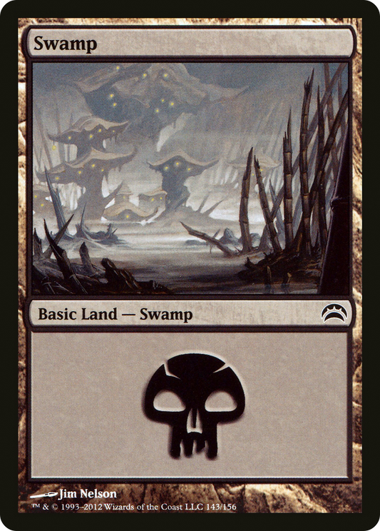 Swamp (PC2-143) - Planechase 2012 - Premium MTG Single from Wizards of the Coast - Just $0.11! Shop now at Game Crave Tournament Store