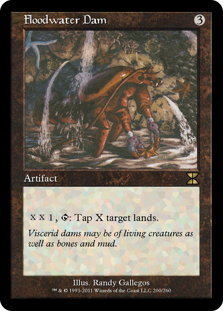 Floodwater Dam (ME4-200) - Masters Edition IV - Premium MTG Single from Wizards of the Coast - Just $0! Shop now at Game Crave Tournament Store