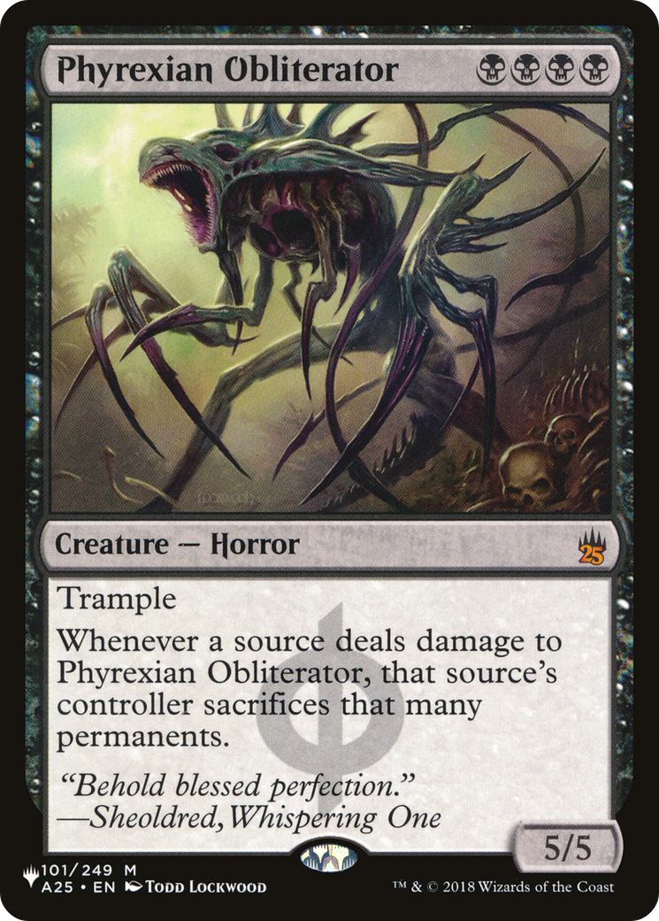 Phyrexian Obliterator (PLIST-110) - The List - Premium MTG Single from Wizards of the Coast - Just $2.26! Shop now at Game Crave Tournament Store
