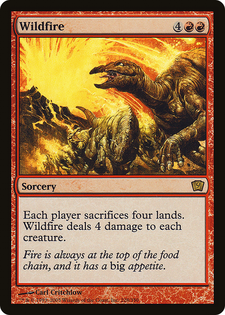 Wildfire (9ED-228★) - Ninth Edition Foil - Premium MTG Single from Wizards of the Coast - Just $5.04! Shop now at Game Crave Tournament Store