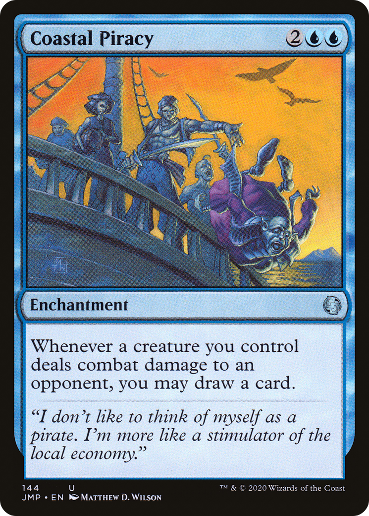 Coastal Piracy (JMP-144) - Jumpstart - Premium MTG Single from Wizards of the Coast - Just $0.23! Shop now at Game Crave Tournament Store