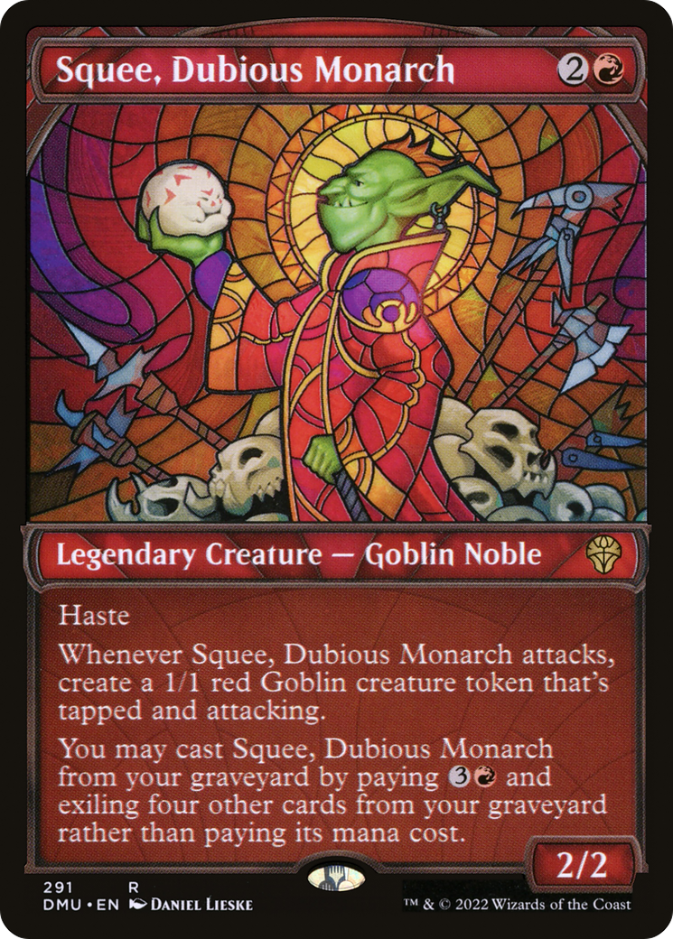 Squee, Dubious Monarch (DMU-291) - Dominaria United: (Showcase) - Premium MTG Single from Wizards of the Coast - Just $0.08! Shop now at Game Crave Tournament Store