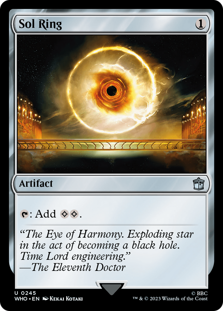 Sol Ring (WHO-245) - Doctor Who - Premium MTG Single from Wizards of the Coast - Just $0.28! Shop now at Game Crave Tournament Store