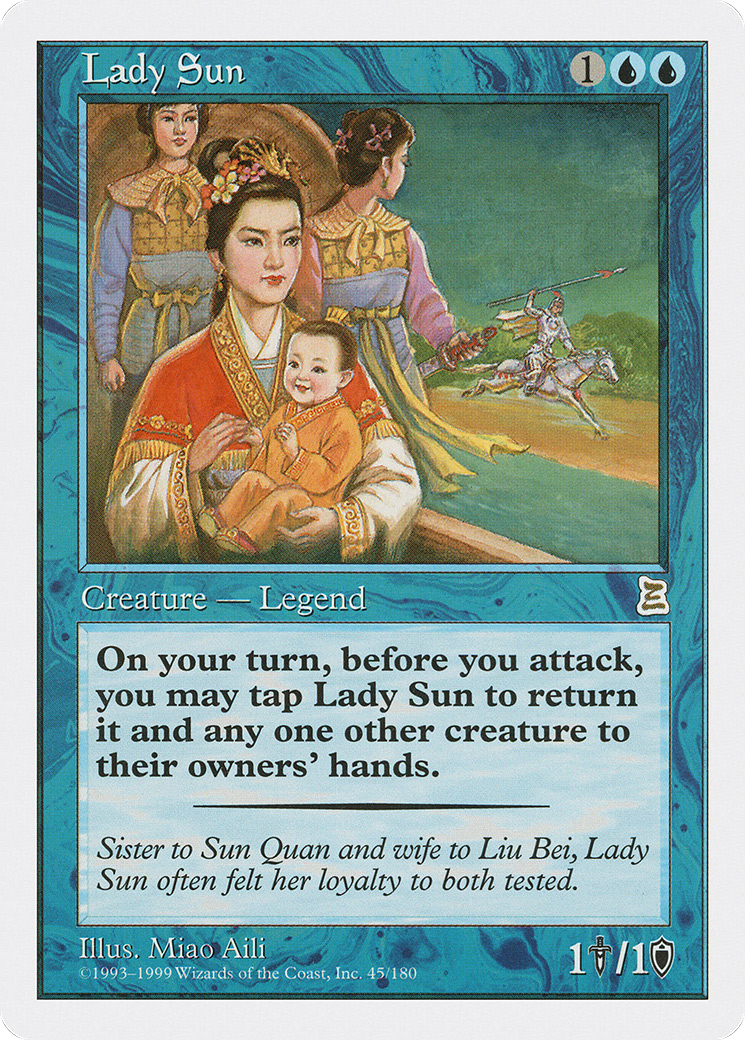 Lady Sun (PTK-045) - Portal Three Kingdoms - Premium MTG Single from Wizards of the Coast - Just $25.28! Shop now at Game Crave Tournament Store