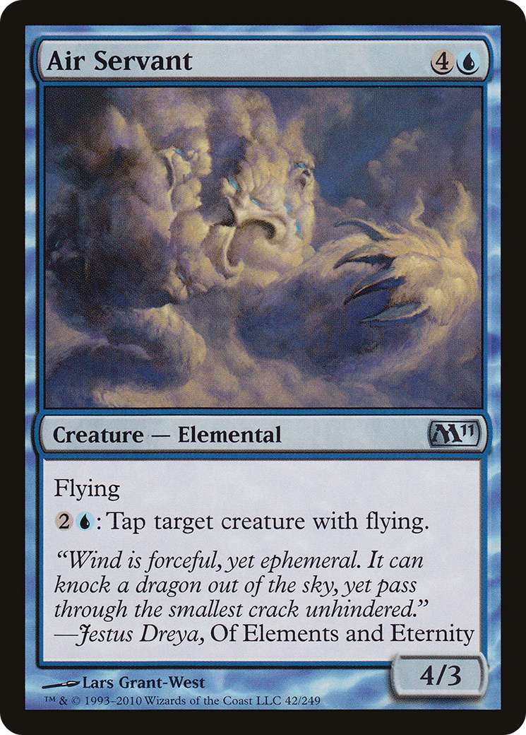 Air Servant (M11-042) - Magic 2011 - Premium MTG Single from Wizards of the Coast - Just $0.08! Shop now at Game Crave Tournament Store