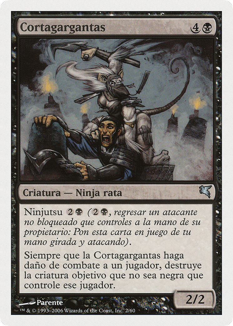 Throat Slitter (PSAL-0E2) - Salvat 2005 - Premium MTG Single from Wizards of the Coast - Just $0! Shop now at Game Crave Tournament Store