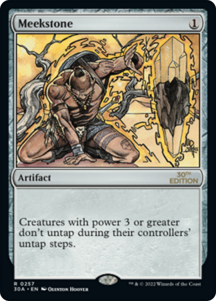 Meekstone (30A-257) - 30th Anniversary Edition - Premium MTG Single from Wizards of the Coast - Just $33.54! Shop now at Game Crave Tournament Store