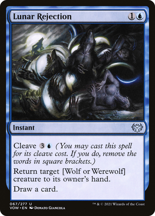 Lunar Rejection (VOW-067) - Innistrad: Crimson Vow - Premium MTG Single from Wizards of the Coast - Just $0.18! Shop now at Game Crave Tournament Store