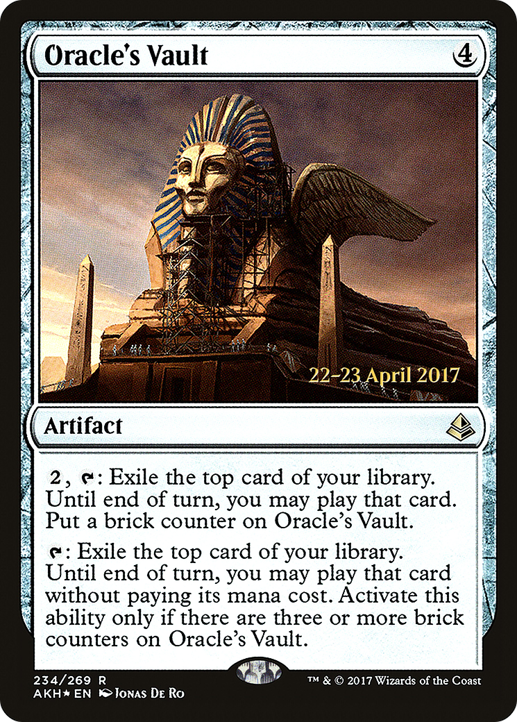 Oracle's Vault (PAKH-234S) - Amonkhet Promos Foil - Premium MTG Single from Wizards of the Coast - Just $0.08! Shop now at Game Crave Tournament Store