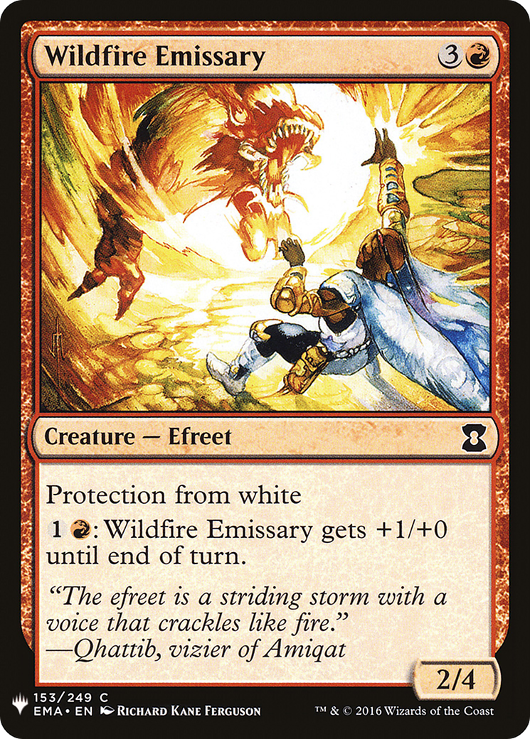 Wildfire Emissary (MB1-1103) - Mystery Booster - Premium MTG Single from Wizards of the Coast - Just $0.08! Shop now at Game Crave Tournament Store