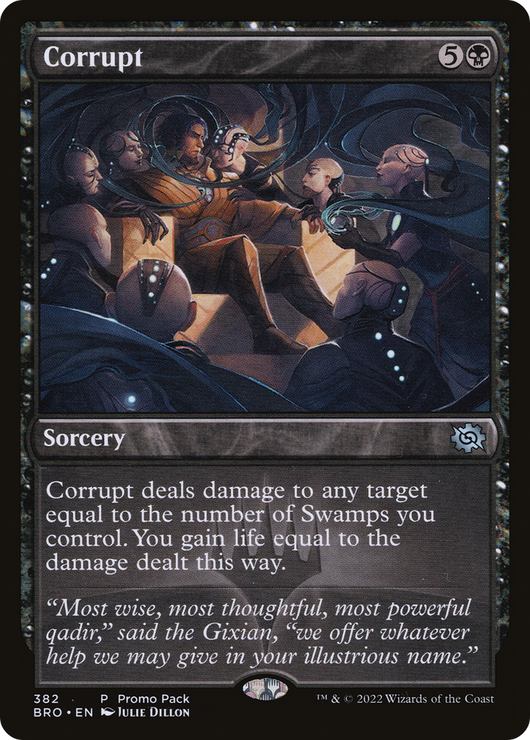 Corrupt (BRO-382) - The Brothers' War - Premium MTG Single from Wizards of the Coast - Just $0.08! Shop now at Game Crave Tournament Store