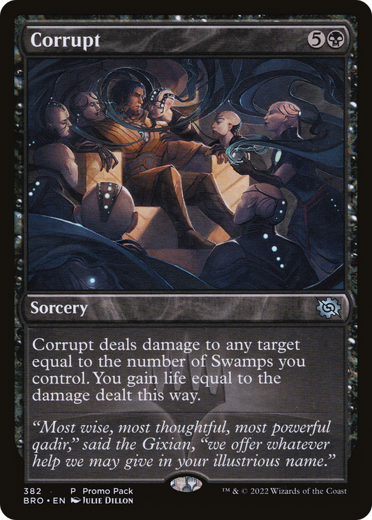 Corrupt (BRO-382) - The Brothers' War - Premium MTG Single from Wizards of the Coast - Just $0.08! Shop now at Game Crave Tournament Store