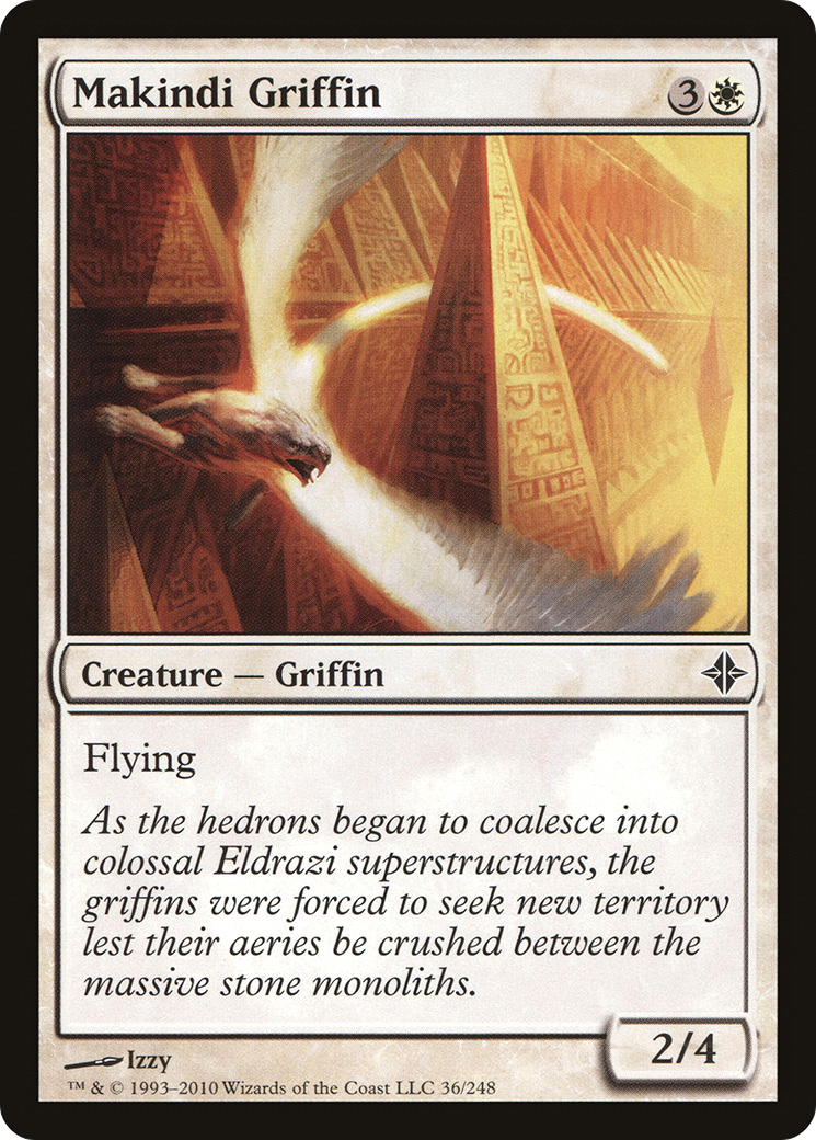 Makindi Griffin (ROE-036) - Rise of the Eldrazi - Premium MTG Single from Wizards of the Coast - Just $0.08! Shop now at Game Crave Tournament Store