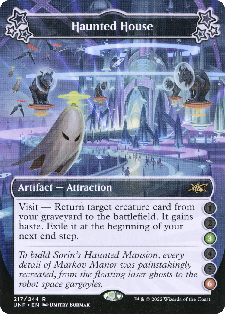 Haunted House (UNF-217A) - Unfinity - Premium MTG Single from Wizards of the Coast - Just $0.26! Shop now at Game Crave Tournament Store