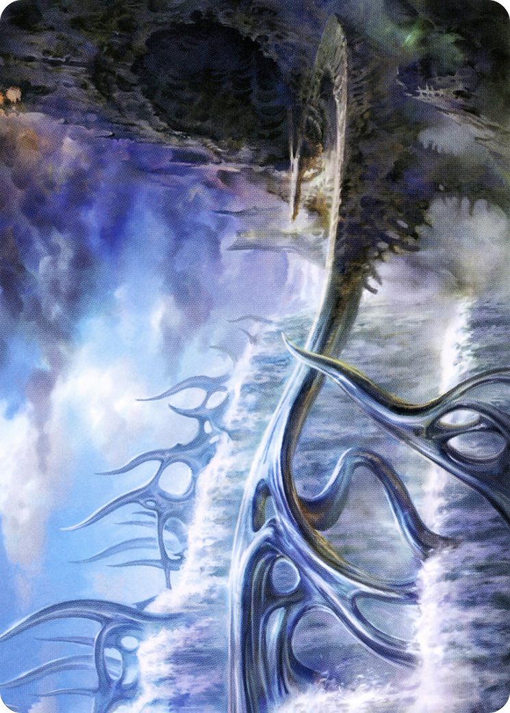 Mistvault Bridge // Mistvault Bridge (AMH2-075) - Modern Horizons 2 Art Series (Borderless) Foil - Premium MTG Single from Wizards of the Coast - Just $0! Shop now at Game Crave Tournament Store