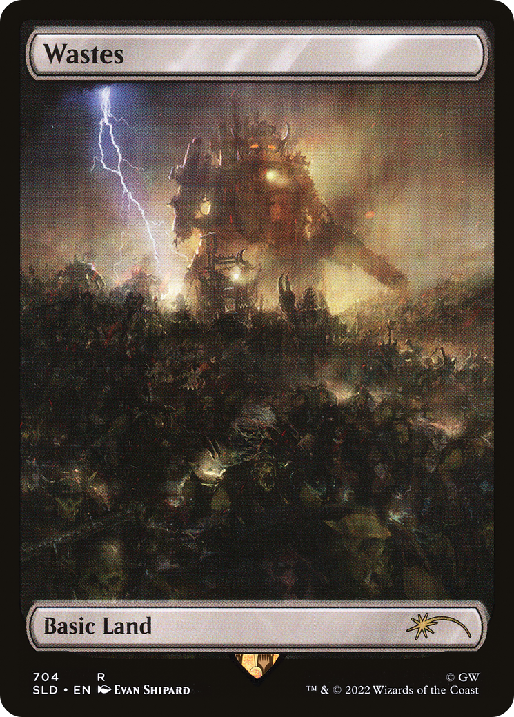 Wastes (SLD-704) - Secret Lair Drop - Premium MTG Single from Wizards of the Coast - Just $5.42! Shop now at Game Crave Tournament Store