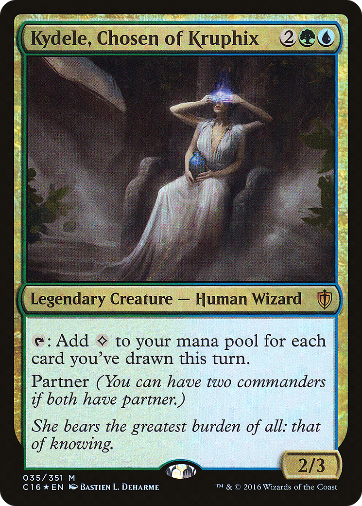 Kydele, Chosen of Kruphix (C16-035) - Commander 2016 Foil - Premium MTG Single from Wizards of the Coast - Just $0.39! Shop now at Game Crave Tournament Store