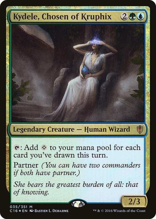 Kydele, Chosen of Kruphix (C16-035) - Commander 2016 Foil - Premium MTG Single from Wizards of the Coast - Just $0.39! Shop now at Game Crave Tournament Store
