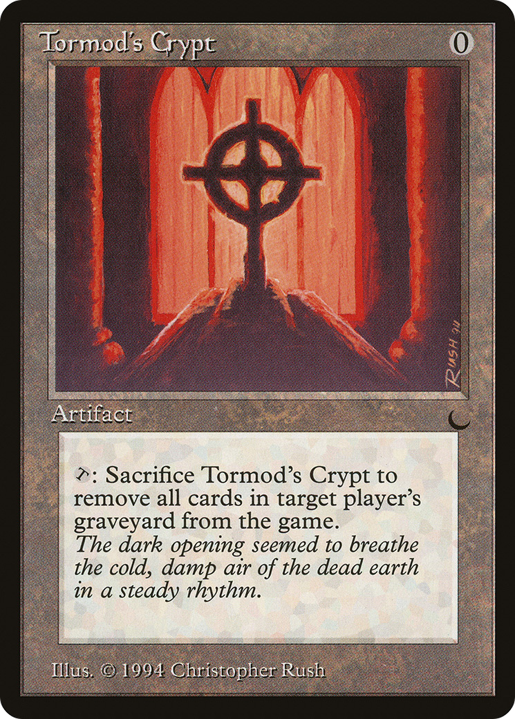 Tormod's Crypt (DRK-112) - The Dark - Premium MTG Single from Wizards of the Coast - Just $2.32! Shop now at Game Crave Tournament Store