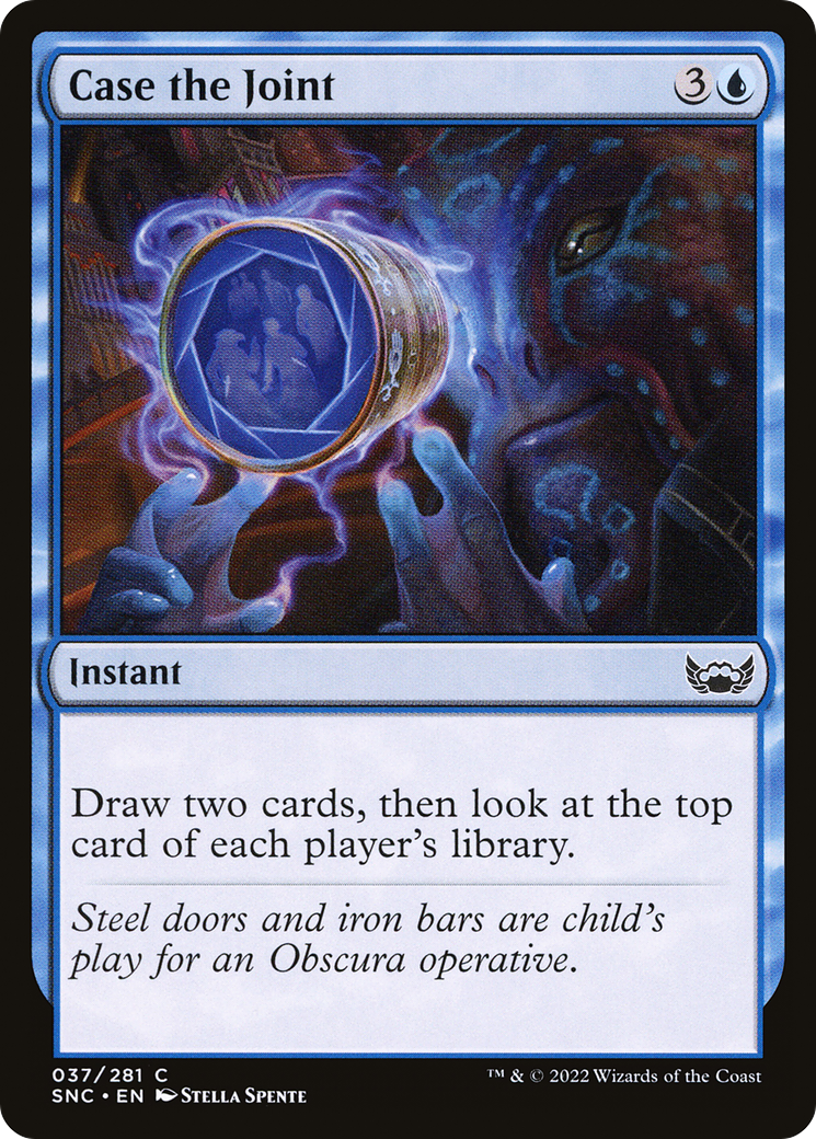 Case the Joint (SNC-037) - Streets of New Capenna Foil - Premium MTG Single from Wizards of the Coast - Just $0.08! Shop now at Game Crave Tournament Store