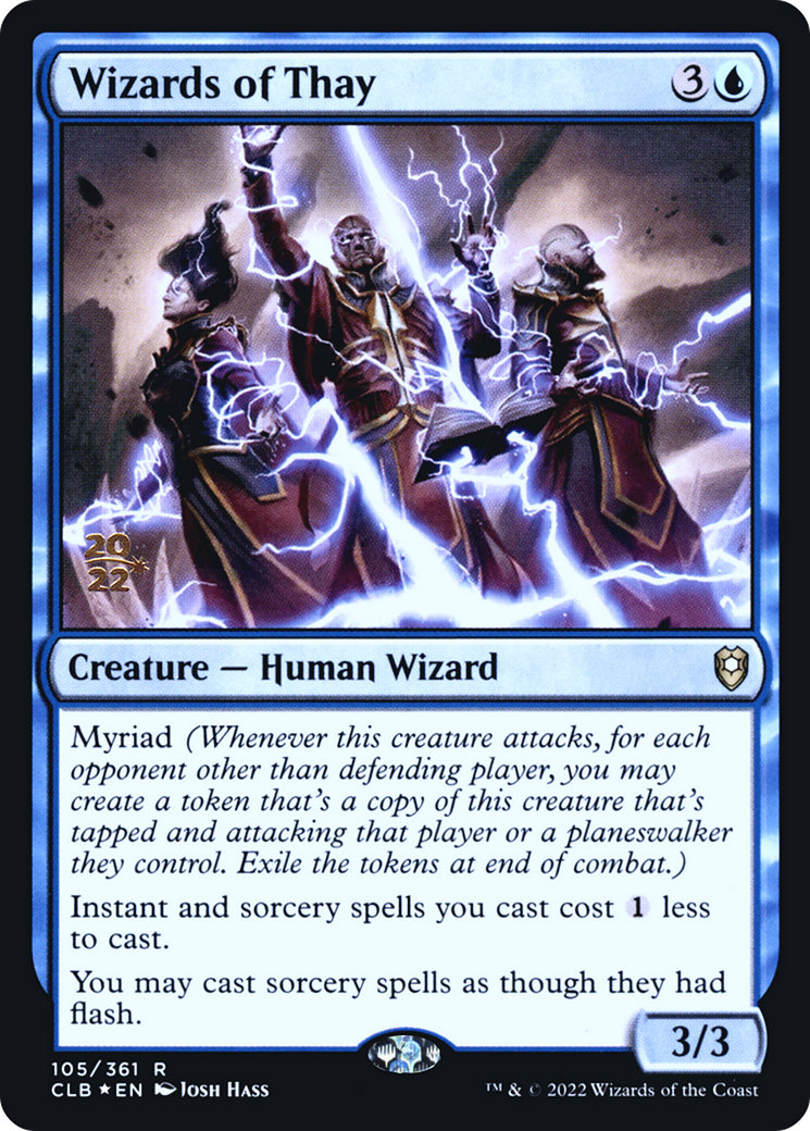 Wizards of Thay (PCLB-105S) - Battle for Baldur's Gate Promos Foil - Premium MTG Single from Wizards of the Coast - Just $0.37! Shop now at Game Crave Tournament Store